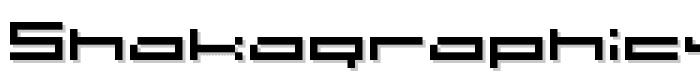 SHAKAGRAPHICS 06 font